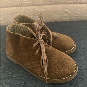 EUC Crewcuts Brown Suede Kids Boots SZ 13